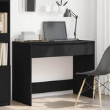 Desk with Drawer Black 100 x 50 x 78 cm Engineered Wood 888938
