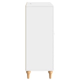 Sideboard High Gloss White 66 x 34.5 x 90 cm Engineered Wood 894169