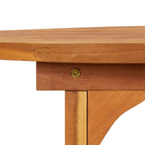 Garden Dining Table 280x90x75 cm Solid Acacia Wood 315950