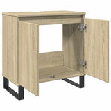 Bathroom Cabinet Sonoma Oak 58x33x60 cm Engineered Wood 849675