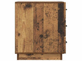 Bedside Cabinet Old Wood 43 x 41 x 63.5 cm Engineered Wood 895253