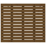 Wall Headboard Honey Brown 96x3x91.5 cm Solid Wood Pine 824676