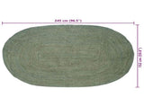 Area Rugs Olive Green 152 x 245 cm Jute 42010648