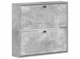 Wall-Mounted Shoe Cabinet EDE 71 x 17 x 86 cm Engineered Wood 895978