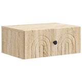 Wall-Mounted Bedside Cabinet 2 pcs Sonoma Oak 49 x 34.5 x 20 cm 898110