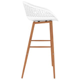 5 Piece Bar Set White 3057435