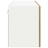 Wall Glass Cabinet PORTO Artisan Oak 80 x 31 x 40 cm 885304
