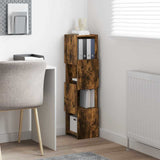 Corner Cabinet 25.5x25x102cm Engineered Wood Smoked Oak 889809