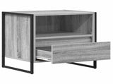 Bedside Table with Drawer 2 pcs Grey Sonoma 50 x 39.5 x 50 cm 886673