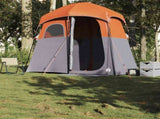 Shower Tent 2-Person Grey and Orange Waterproof 4009535