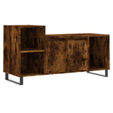 TV Cabinet Smoked Oak 100x35x55 cm Engineered Wood 831329