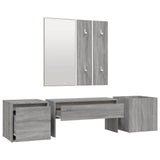 Hallway Furniture Set Grey Sonoma Engineered Wood 3120201