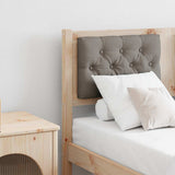Headboard Other Brown and taupe 135 cm Solid pine wood 879017