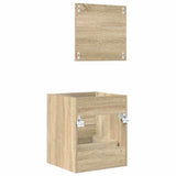 Bathroom Furniture Set with Drawer Brown 41 x 38.5 x 48 cm 875688