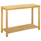 Garden Console Table Light Acacia 110 x 40 x 75 cm 42026790