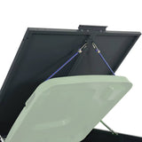 Wheelie Bin Storage for 3 Bins Anthracite 207x79x117 cm Steel 3279983