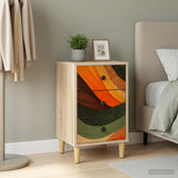 Bedside Cabinet BONN Sonoma Oak 36 x 33 x 60 cm Engineered Wood 8007293