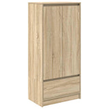 Cabinet with Drawer Sonoma Oak 55.5x34x119.5 cm Engineered Wood 861645