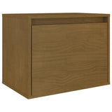 TV Cabinets 3 pcs Honey Brown Solid Wood Pine 3100127