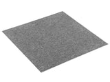 Carpet 20 pcs Grey 50 x 50 cm 100% Polypropylene 42046748