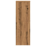 ZNTS Plant Stand Artisan Oak 33x33x100 cm Engineered Wood 852959