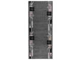 Runner Rug FLORNES Woven Grey 100 x 350 cm PP 7 mm 42057314