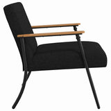 Armchair Black 59 x 75 x 78 cm Fabric 42017664