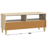 LED TV Cabinet Sonoma Oak Engineered Wood 897207