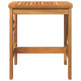 Side Table Brown Solid Acacia wood 4106452