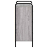 Sideboard Grey Sonoma 40 x 33 x 80.5 cm Engineered Wood 8013791