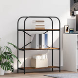Bookshelf Smoked Oak 80 x 30 x 109 cm Engineered wood 879847