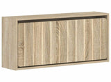 Wall-Mounted Shoe Cabinet ZWOLLE 71 x 17 x 43 cm Sonoma Oak 896407