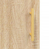 TV Cabinet Sonoma Oak 150x30x50 cm Engineered Wood 829087