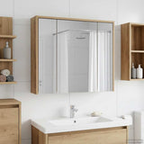 Bathroom Mirror Cabinet Artisian Oak 73.5 x 16 x 62.5 cm 889174