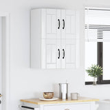 Wall Cabinet LUCCA 2 pcs High Gloss White 60 x 31 x 40 cm 884923