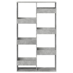 Bookcase Concrete Grey 100x33x175 cm Engineered Wood 3309405