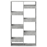 Bookcase Concrete Grey 100x33x175 cm Engineered Wood 3309405