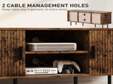 TV Stand Cabinet for TVs up to 55 Inches, TV Unit with Storage Shelves and Cupboard for Living Room, T3398P377899