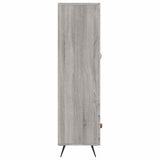 Highboard Grey Sonoma 69.5x31x115 cm Engineered Wood 828274