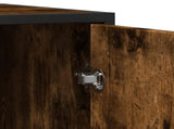 Sideboard Smoked Oak 92x35x76 cm Engineered Wood 3300827