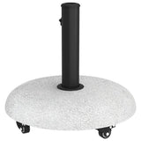 Parasol Base 21kg Light Grey Concrete Round 42007324