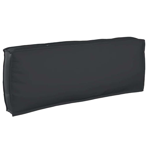 Pallet Cushion Set 2 pcs Black 120 x 80 x 12 cm Oxford fabric 3329083