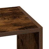 Bookcases 2 pcs Stackable Smoked Oak 30x30x80 cm Engineered Wood 858812