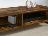TV Cabinet Smoke Oak 100 x 36.5 x 30.5 cm Engineered Wood 886554