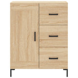 Sideboard Sonoma Oak 69.5x34x90 cm Engineered Wood 830263