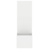 Garden Privacy Screen White 50 x 32 x 150 cm Cold-rolled steel 876442