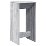 Bar Table Grey Sonoma 51x50x103,5 cm Engineered Wood 854423