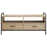 Coffee Table Sonoma Oak 99.5 x 49 x 46 cm Engineered Wood 8013615