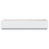 Bed Frame without Mattress White 90x190 cm Single 3209751