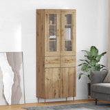 Highboard 2 pcs Artisan Oak 69.5 x 34 x 180 cm Engineered Wood 3416053